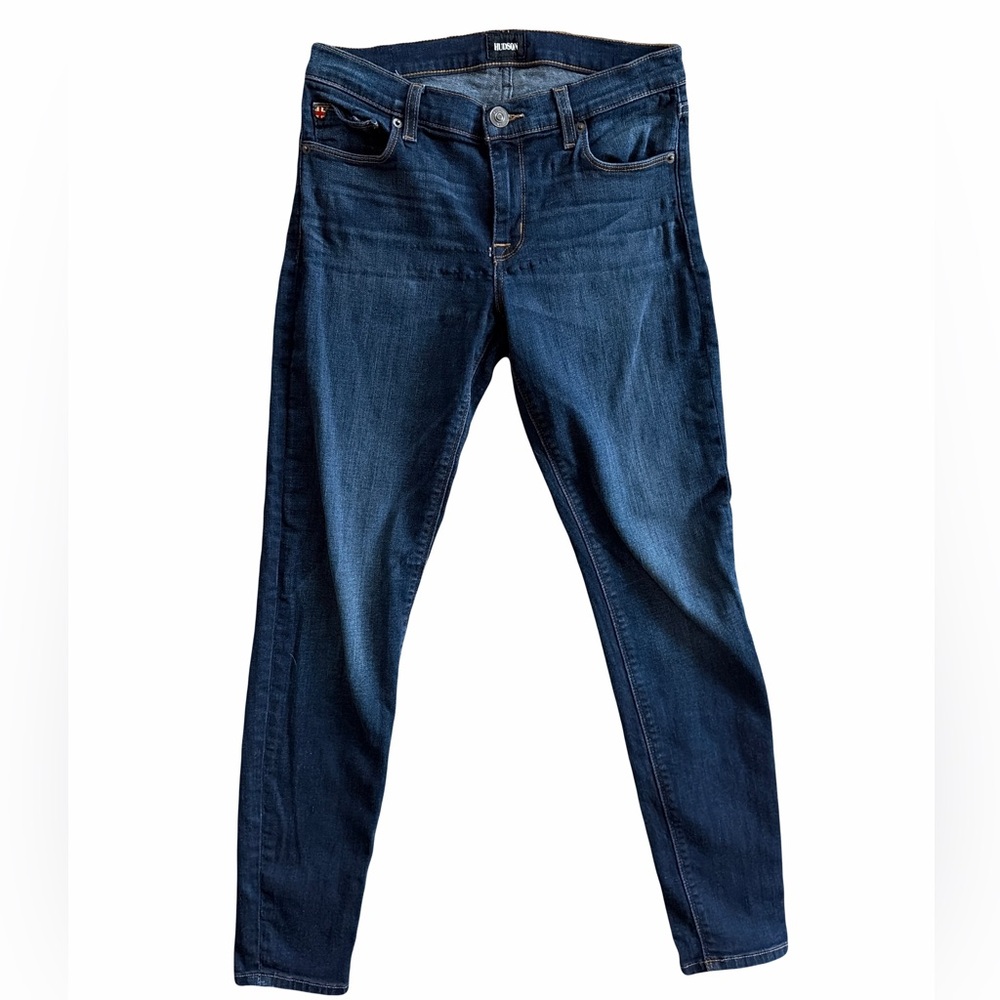Hudson Jeans Dark Blue Skinny Jeans - Picture 2 of 4